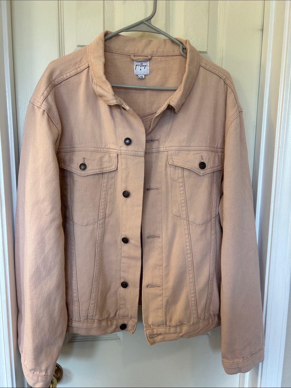 Princess Polly Women's Dusty Pink Denim Jacket